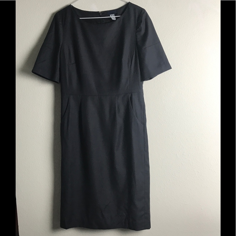 JCREW All Wool Career Dress with pockets Size 6